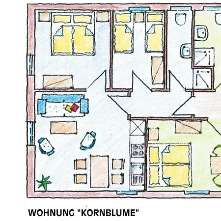 Διαμέρισμα Bauer Mueller Kornblume *